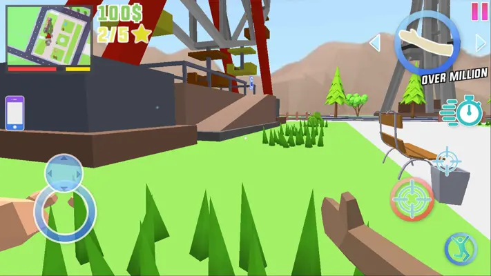 Dude Theft Wars android App screenshot 1