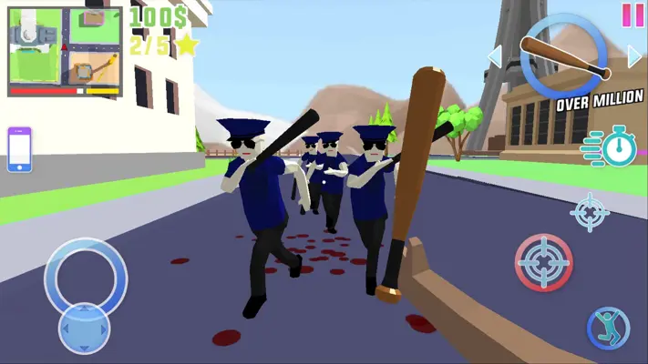 Dude Theft Wars android App screenshot 2