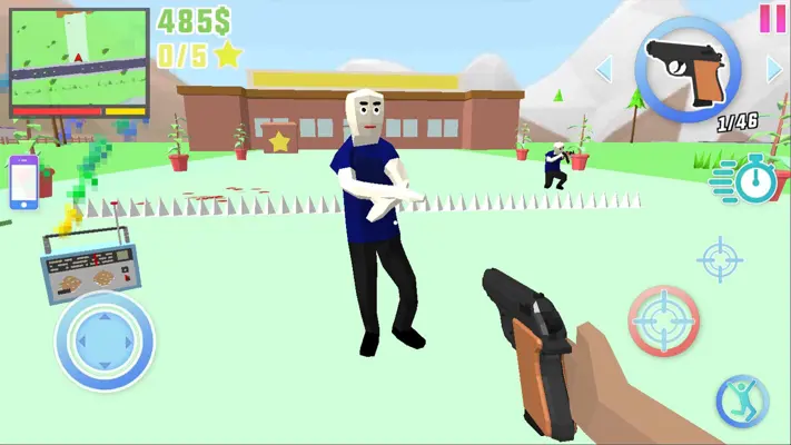 Dude Theft Wars android App screenshot 6